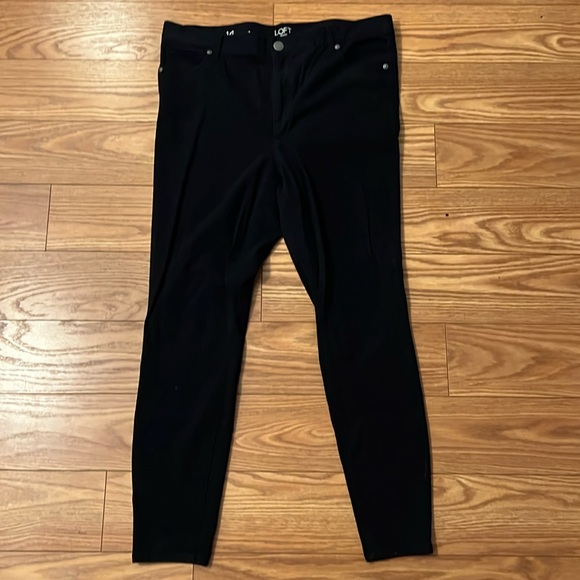 LOFT Pants - **2/$15** Loft Black Legging Pants
